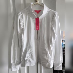 NWT Lilly Pulitzer Cabello Popover Size XL Resort White